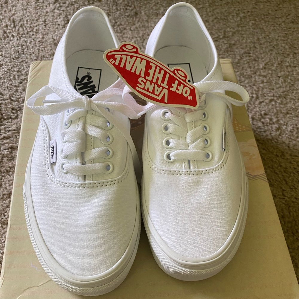 White Classic Vans